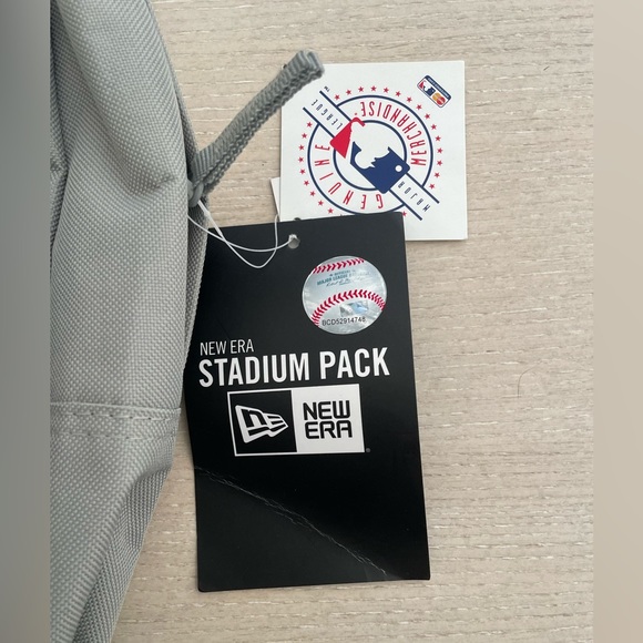 New Era Bags New Era New York Yankees Stadium Backpack Grey Blue